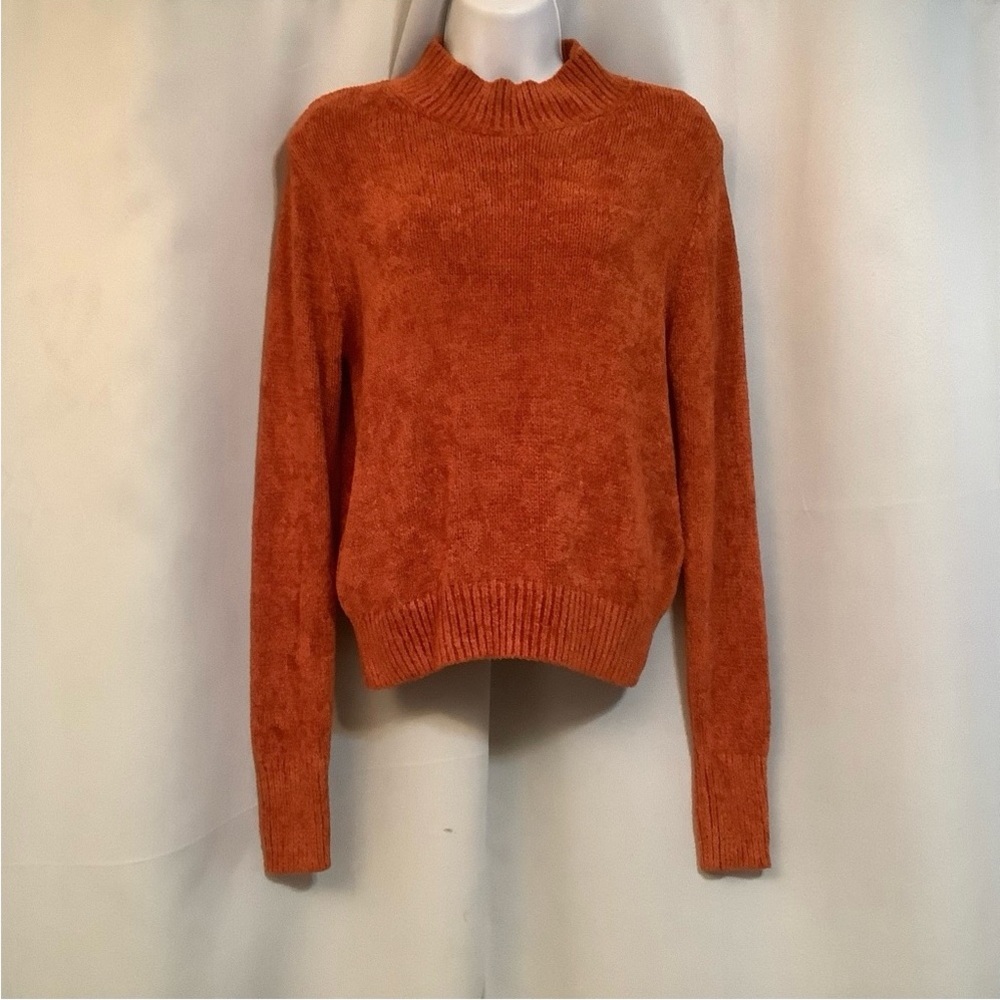 Wilfred Sweater Women’s Size Large Cropped Chenille